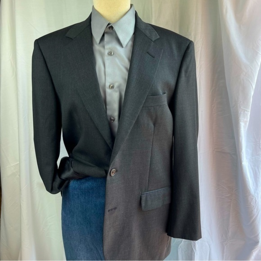 Brooks Brothers Charcoal Grey 1818 Madison Wool Sport Coat 40R